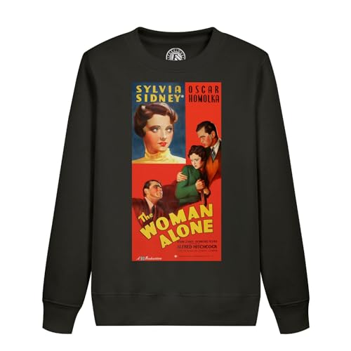Sweatshirt enfant The Woman Alone affiche de film rétro vintage pour un style unique au quotidien
