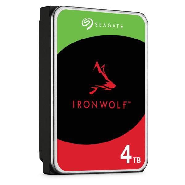 Hard Disk Interno NAS 4 TB, 3.5 Pollici, SATA III 6Gb/s, 5400 RPM, CMR, Sensori RV, 24/7, 202MB/s