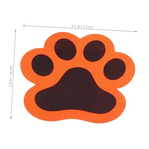 Marqueurs de tapis réutilisables anti-dérapants à scratch