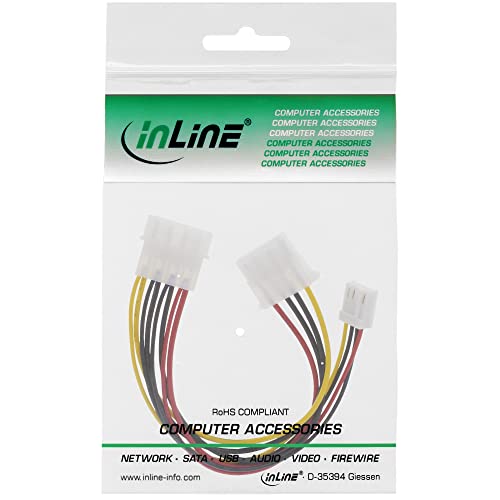Cable InLine 29658 conector macho a hembra con diseño multicolor flexible 2
