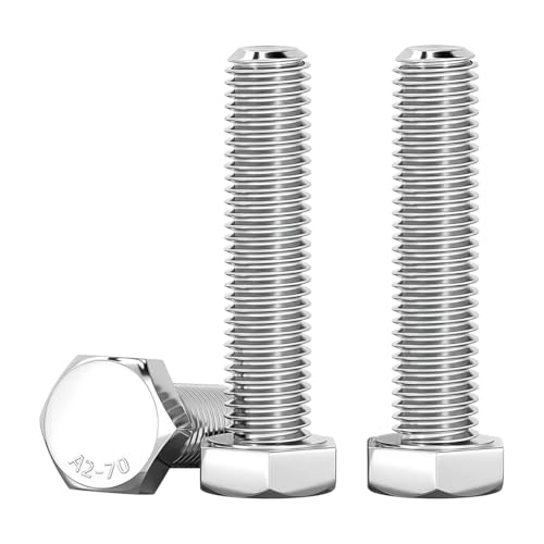 Drenky M8 Sechskantschrauben Edelstahl A2 V2A 10 Stück