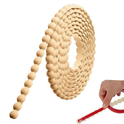 Bobbin Trim Moulding Beading for Wall Panelling and Wood Trim Decorative Wood Beading Trim Wooden Beading and Moulding Trim 3 Metre Length and 15 Millimetre Width