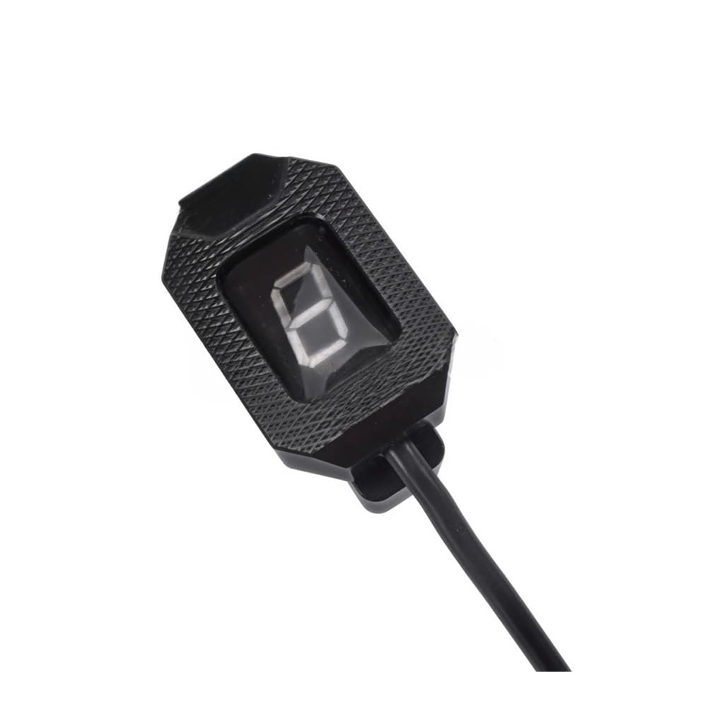 Indicatore di Marcia Digitale per Moto Tiger 800 800 2010 2011 2012 2013 Indicatore di Marcia per Moto IP68 Controllo Touch Indicatore di Marcia (Rosso Senza Anello)