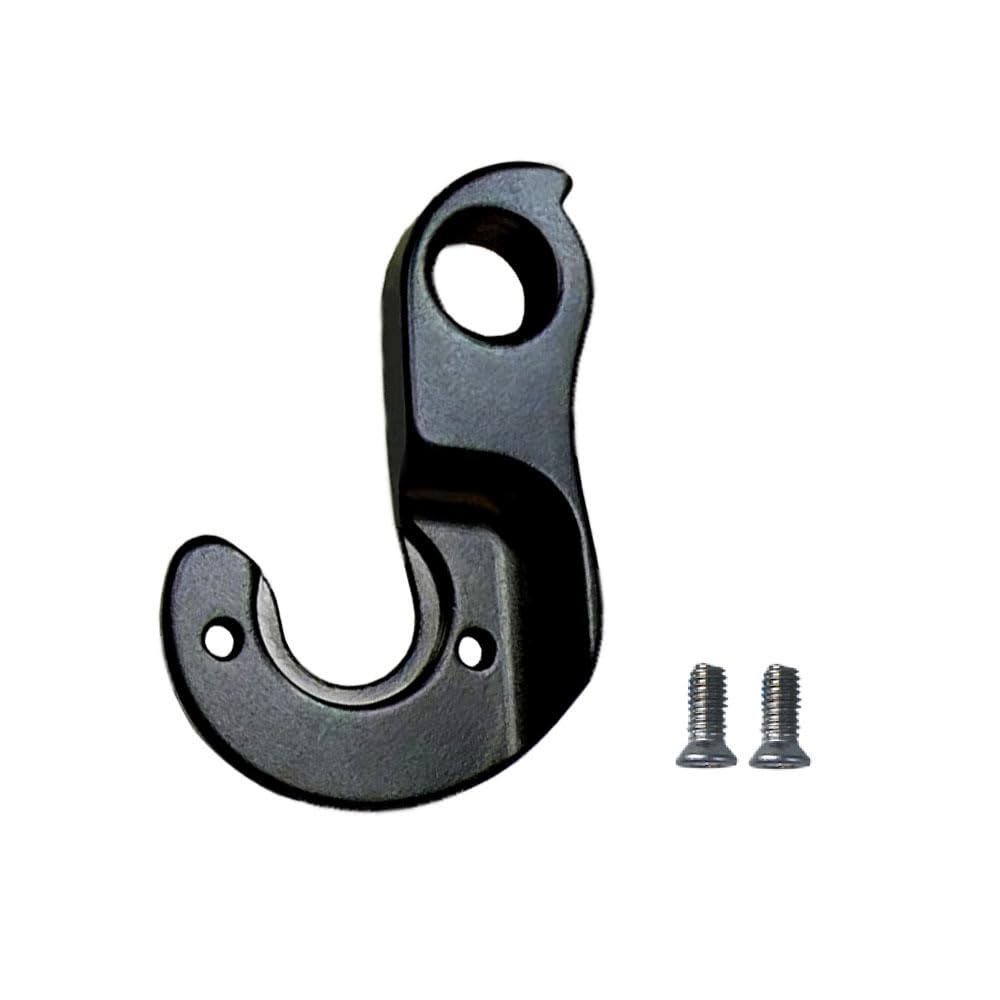 Wieszak przerzutki 176 kompatybilny z Trek Boone, Crockett, Domane, Emonda, Lexa, Speed Concept - odpowiednik Trek Part W315464 i W329400 - czarny stop aluminium ze śrubą