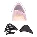 【CaserBay】Value Pack, EVA Shoe Filler, Inserts, Reduce Slip Forward Impact, Improve Shoes Slightly Too Big, for Men & Women, Pumps, Flats, Sneakers【2 Pairs, Black】