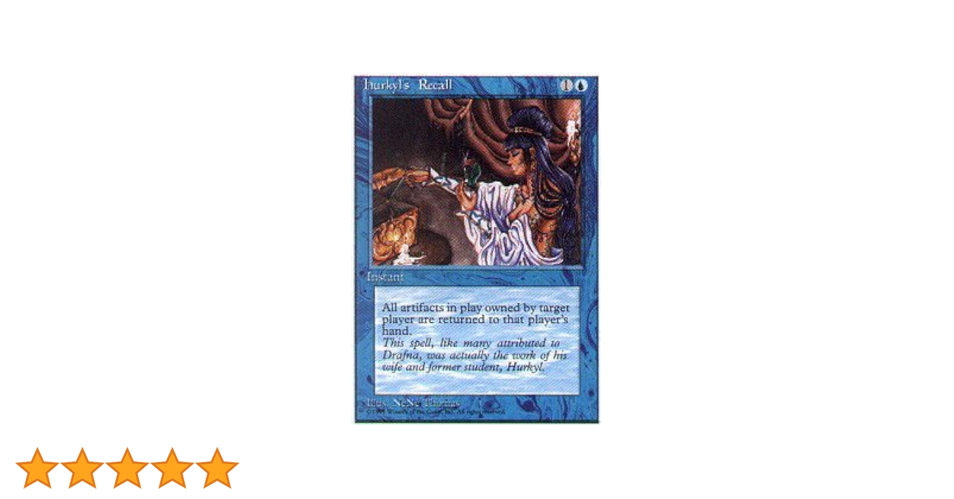 マジック：ザ・ギャザリング - MTG Hurkyl&#39;s Recall  アルターネイト第４版 マジック：ザ・ギャザリング - MTG Hurkyl's Recall アルター