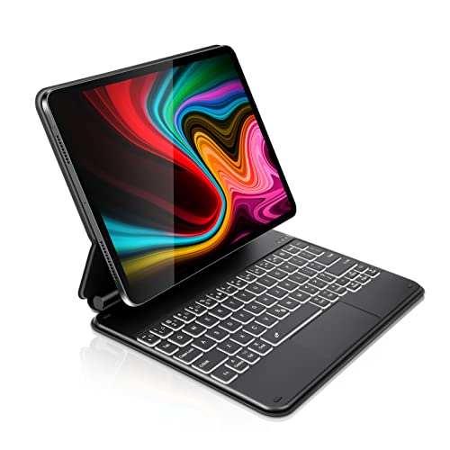 Gokoco Magic Keyboard For Ipad Air 5Th Gen,Ipad Pro 11 2022 With Touch Trackpad,7 Colors Backlit Wireless Keyboard For Ipad Air 4Th Gen,Ipad Pri 11 3Rd/2Nd/1St Gen-Black #TOP12