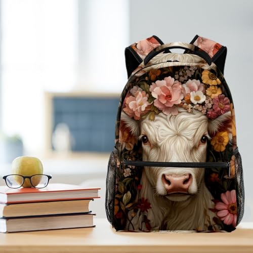Sac à dos d'école multicolore idéal pour le collège et les sorties