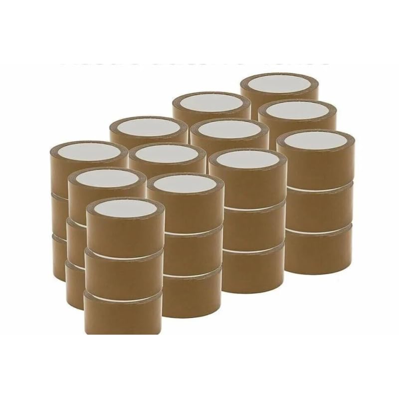 Generico ROTOLI NASTRO ADESIVO IMBALLAGGIO TRASPARENTE 48MMX132M (54)