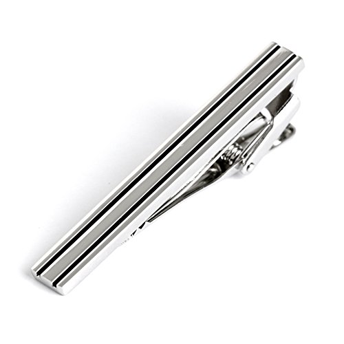 EUROCUFFZ Hot Mens Tie Clips Silver Stainless Steel Clasp Bars Pins Men's Clothing Accessories EUROCUFFZ Hot Mens Tie Clips Silver Stainless Steel Clasp Bars Pins Men's Clothing Accessories