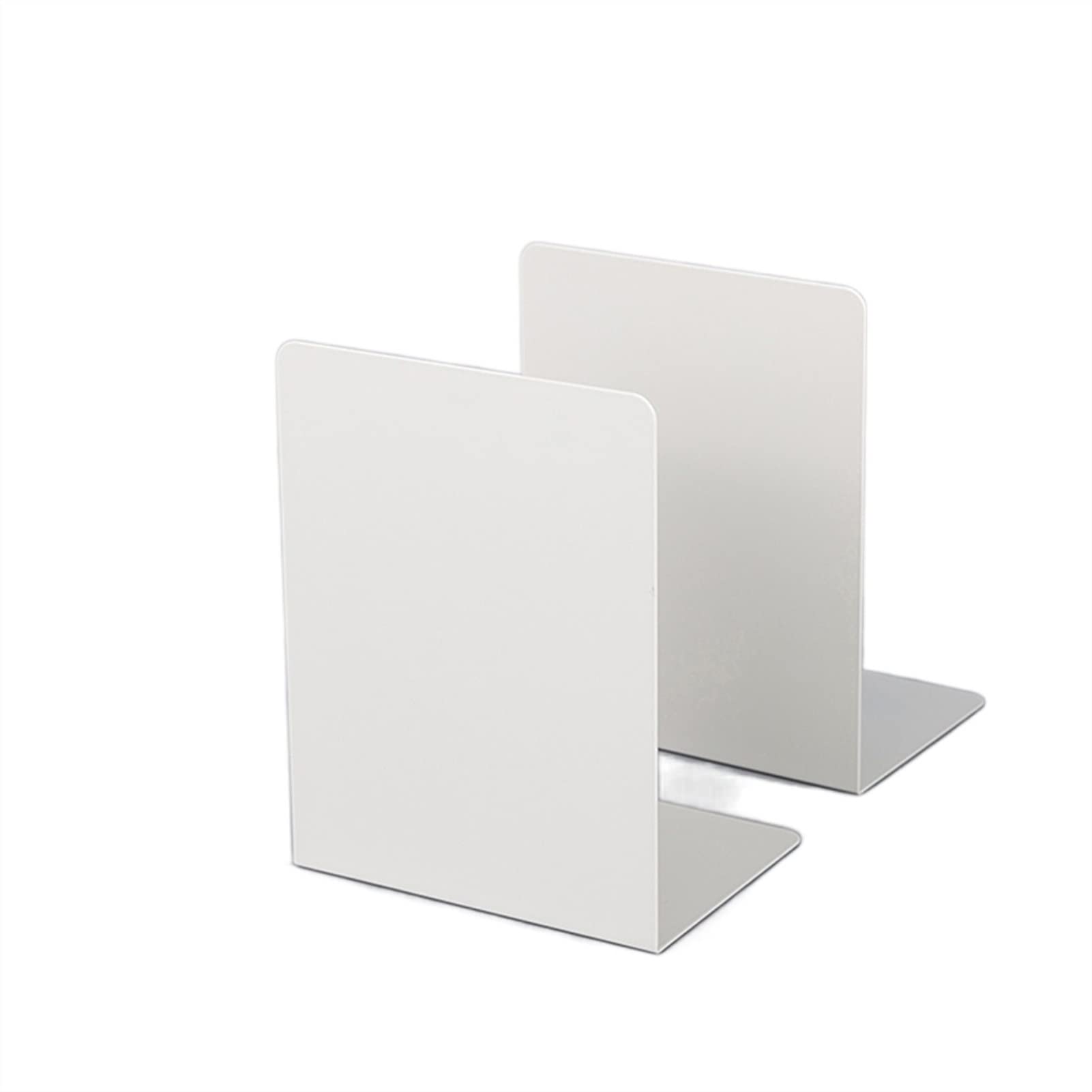 Buchstützen 1 Paar robuste Metall-Buchstützen, dekorative Buchstützen, Büro-Schreibwarenhalter, Büroaufbewahrung, Buchzubehör, Schreibtisch-Organizer Buchstützenstütze(B)