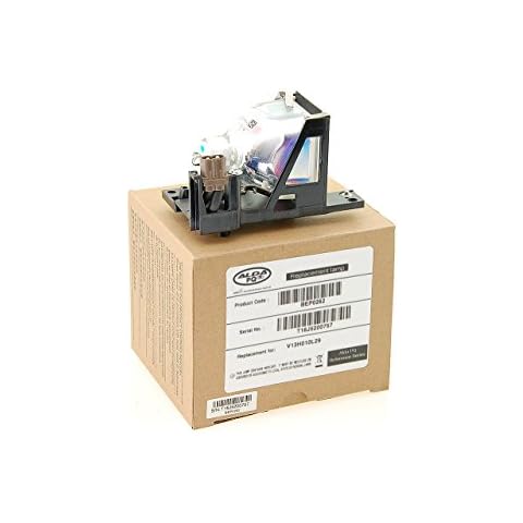 Alda PQ Reference, lamp for EPSON EMP-S1+, EMP-S1H, EMP-S1L, EMP-TW10H, HOME 10+, S1+, S1H projectors, projector lamp with housing Cover