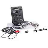  ArgoBa Fishman 4-Band EQ Ecualizador Preamplificador de Guitarra Piezo Guitarra acústica Sintonizador de Guitarra con Mic Beat Board Certificación CE