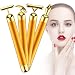 Produktbild 24 Karat Golden Energy Beauty Bar, V-Gesichtsmassage-Facelift-Massagegerät, elektrisches Mikro-Vibrations-Gesichtsmassagegerät, T-Form-Arm-Augennasen-Kopfmassagegerät, Anti-Falten-Massagegerät
