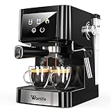 🎁【Doppio controllo della temperatura indipendente】questa macchina da caffè è dotata di 2 controlli di temperatura indipendenti, che regolano separatamente la temperatura dell'acqua e la schiuma di latte in modo da garantire la stabilità della temperatura e il gusto del caffè. Con questo sistema di riscaldamento rapido è possibile preparare caffè in pochi minuti.