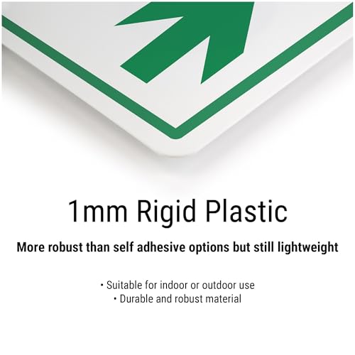 Panneau de sécurité plastique recyclage de 300 x 400 mm V Safety WRAP