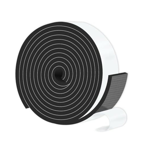 Image of Weather Stripping Tape for Door,High Density CR,2 in x 1 /4 in x 13Ft
