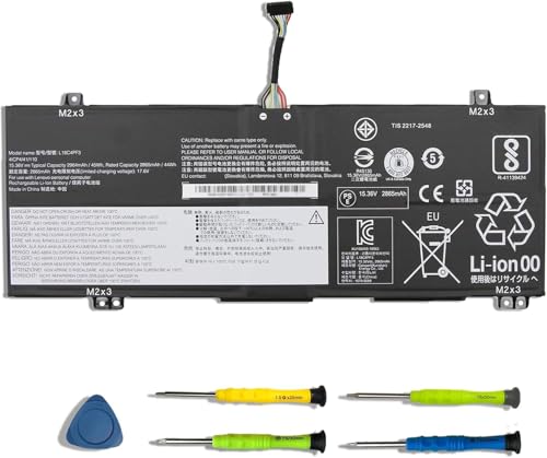 SUNNEAR L18C4PF3 Laptop Battery Replacement for Lenovo IdeaPad Flex-14API Flex-14IML Flex-14IWL C340-14API C340-14IWL C340-14IML S540-14API S540-14IML S540 14IWL L18M4PF4 L18M4PF3 L18C4PF4 5B10T09081