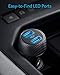 Car Charger (Compatible with QC Devices), Anker 30W Dual USB Fast Charger PowerDrive Speed 2 with PowerIQ 2.0 for Galaxy S9/S8/Edge/Note, iPhone 12/Xs/Max/XR/X/8, iPad Pro/Air 2/Mini, LG, and More