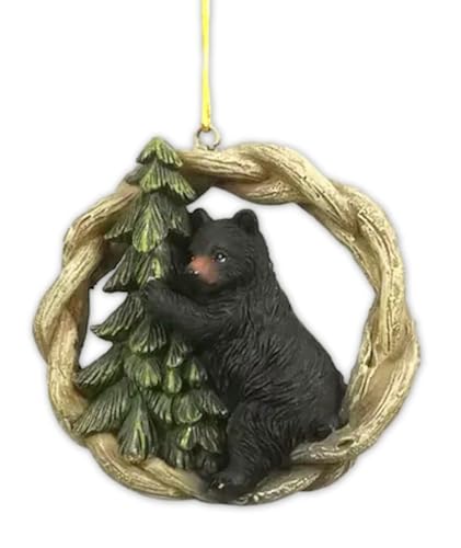 The Bridge Collection Black Bear Ornament