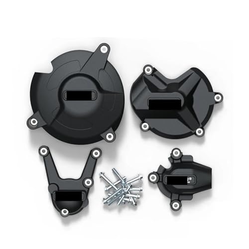 Motorschutz FÜR BMW S1000R 2017-2020 S1000RR 2017-2018 S1000XR 2015-2019 Carbon Look Motorrad Motorabdeckung Schutzkoffer Blenden Ziereisten(S1000R 1-set)