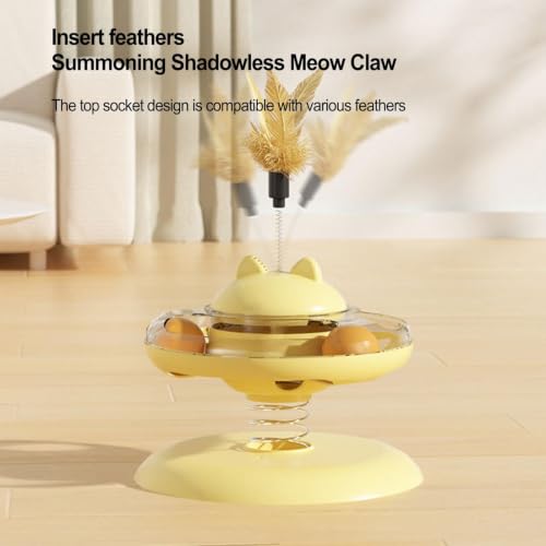 Jouet à friandises pour chatons et grands chats structure enrichissement durable - 4