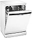 Produktbild Siemens SN23EW01KE Stand-Geschirrspüler iQ300, Freistehende Spülmaschine mit Besteckkorb, 60 cm, Home Connect, varioSpeed Plus, flexKörbe, Remote Monitoring, Weiß
