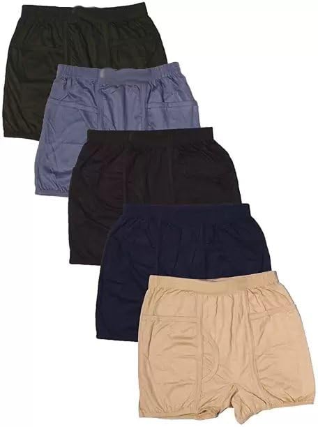 Image of 30 Regular FIT Solid Cotton Premium Trunk Underwear(Pack of 5)