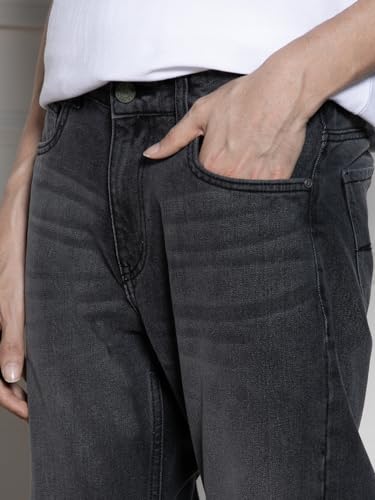Image of Dennis Lingo Men Mid Rise Cotton Relaxed Fit Jeans