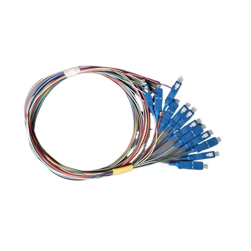 Tresse optique de fibre 1.5m SC/UPC contre les atténuations pour câblage FTTH 0.9mm