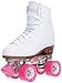 Chicago Women's Classic Roller Skates - Premium White Quad Rink Skates