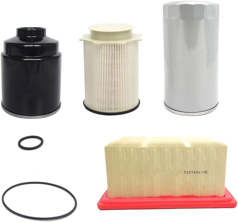 6.7L Diesel Filter 6.7L Cummins Fuel Filter Water Separator Set - For 2013-2018 Dodge Ram Diesel Diesel Fuel Filter Set
