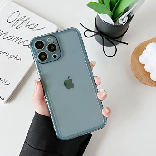 Coque iPhone 14 Pro Max silicone bleu antichoc anti-rayures 6,7 pouces
