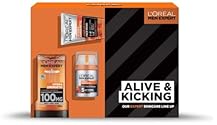L'Oréal Paris Men Expert Alive & Kicking Gift Set for Him, Energising Face & Body Skincare Routine, Gift Set For Men