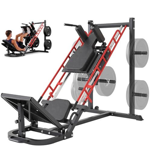 Dripex Leg Press Hack Squat Machine Combo for Home Gym,...
