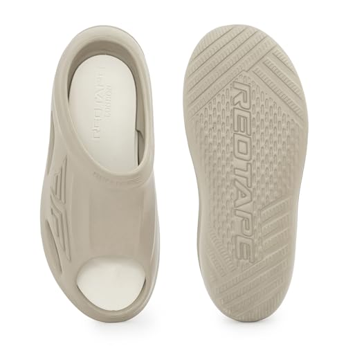 Image of Red Tape Men's Casual Pool Sliders for Everyday Comfort