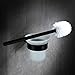 Produktbild xy Schwarz-Weiß-Mode-WC-Bürsten-Set Haushalt Hotels Bad Bürste Indoor-WC-Bürstenhalter für Badezimmer-Lagerung WC-Zubehör Wand-Hardware-Pylonen Toilettenschüssel Pinsel