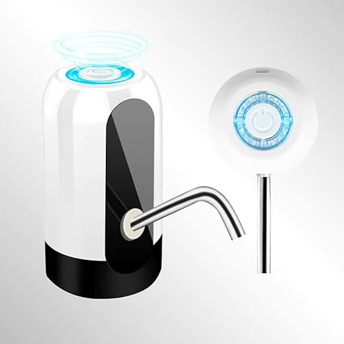 Miniatura 4 de Magik Paquete de 2 a 4 bombas eléctricas para botellas de agua con carga USB, dispensador automático de 5 galones (paquete de 2 unidades (1 Ea),