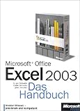 excel 2003  Microsoft Office Excel 2003 - Das Handbuch