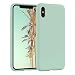 Produktbild EAZY CASE Premium Silikon Handyhülle kompatibel mit Apple iPhone X/XS, Slimcover mit Kameraschutz und Innenfutter, Silikonhülle, Schutzhülle, Bumper, Handy Case, Hülle, Softcase, Mint Grün