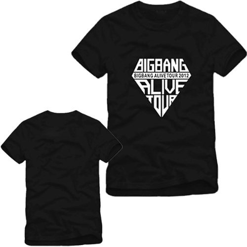 T-shirt premium BIGBANG Alive Tour édition importée du Japon noir taille M
