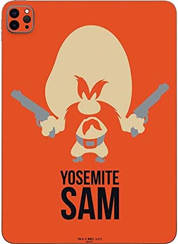 Skinit Tablet Decal Skin Compatible with iPad Pro 12.9in (2021) - Officially Licensed Warner Bros Yosemite Sam Identity Design