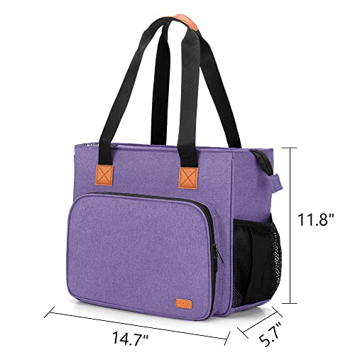 Luxja Embroidery Project Carrying Bag, Embroidery Kits Storage Bag (Bag Only), Purple #TOP6