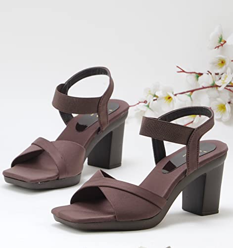 Image of JM LOOKS Stylish heel sandal for Women and Ladies