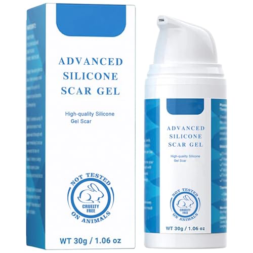 Silicone Scar Gel - Scar Cream - 30g Scar Cream - Scar and Soothing Cream for Surgical Scars, Acne Scars, C-Section, Burns, Stretch Marks - Effective for Old and New Scar