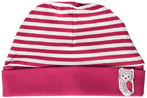 Salt & Pepper Hat Cosy Friends Stripe Boina, Cranberry, 43Centimeters para Bebés