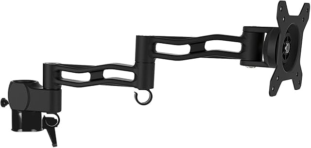 Duronic Monitor stand Spare Arm Set DML5 BK DM35 Arm with VESA Head Compatible with All Monitor Desk Mounts & Poles Black