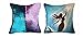 Produktbild Meaning4 Pailletten Meerjungfrau Kissen Fall Kissenbezug Violett und Blau 40Mx40CM