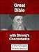 Great Bible with Strong's Concordance (Historic English Bibles Book 10)