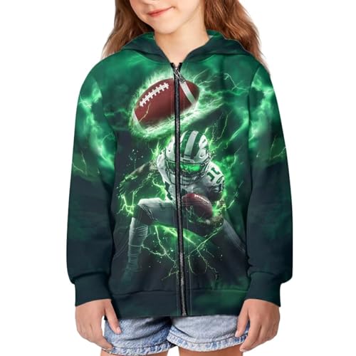 Image of Biyejit Kids Novelty 3D Graphic Printed Hooded Sweatshirt